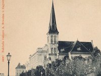 Kukovićeva ulica (današnja ulica Andrije Hebranga), oko 1905. godine